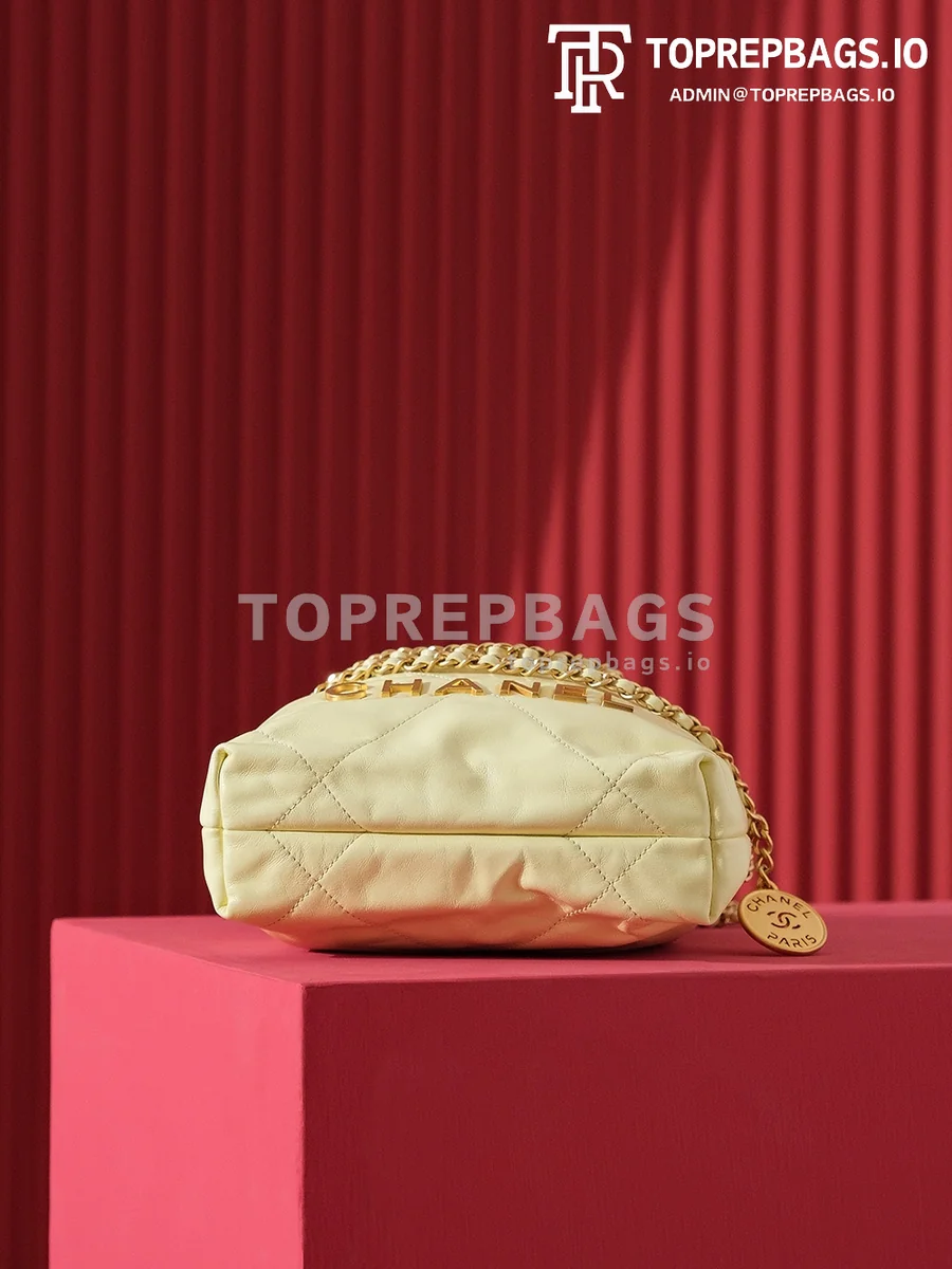 i1692867180_1845_8 Chanel Mini 22 Bag in Yellow