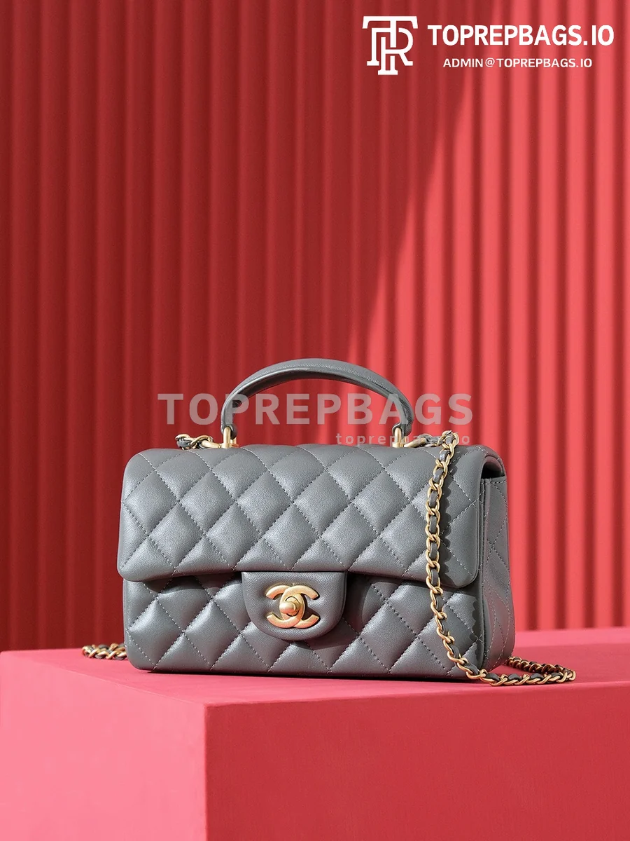 i1695890946_2629_4 Chanel 22 Bag Mini in Grey