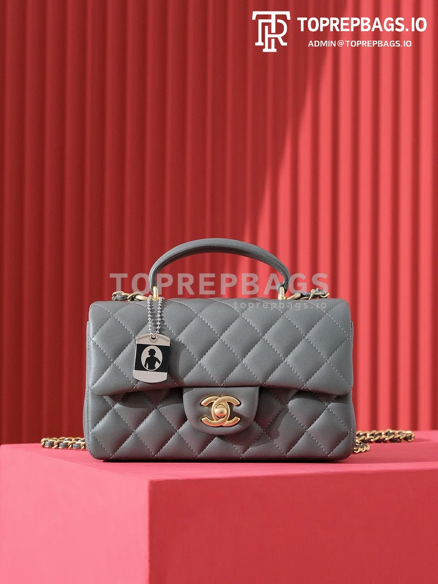 i1695890946_399_0 Chanel 22 Bag Mini in Grey