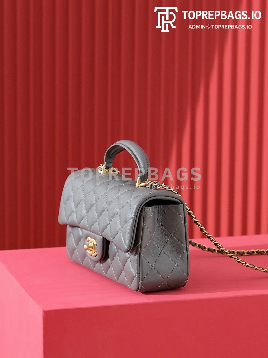 i1695890946_715_1 Chanel 22 Bag Mini in Grey