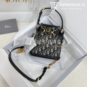 Dior C'est Bucket Bag Small in Beige