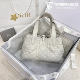 Dior Toujours Small in White