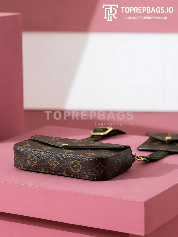 i1703576735_8846_0 Louis Vuitton Felicie Strap & Go in Brown
