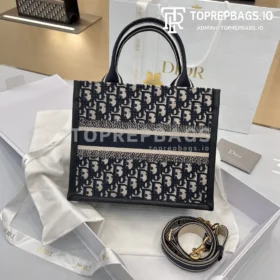 Dior Book Tote in Blue
