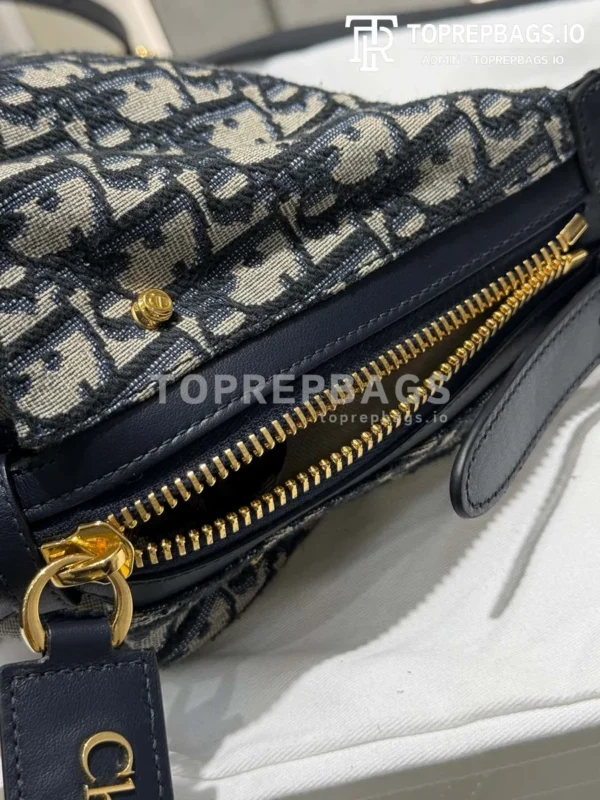 i1736418337364_3446_0_6 Christian Dior D-Journey Small Hobo in Blue