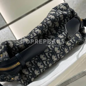 Christian Dior D-Journey Small Hobo in Blue