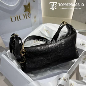 i1739810287745_6083_0_0 Dior D-Journey Small Hobo in Black