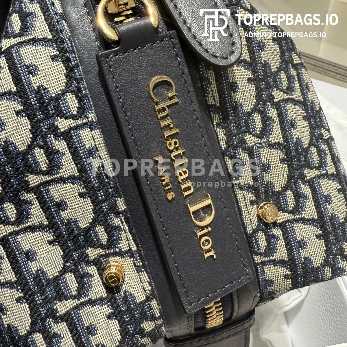 i1742381971614_6147_0_3 Dior D-Journey Medium Hobo in Blue