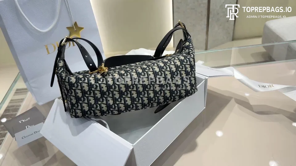 i1742382339007_4428_0_0 Dior D-Journey Medium Hobo in Blue