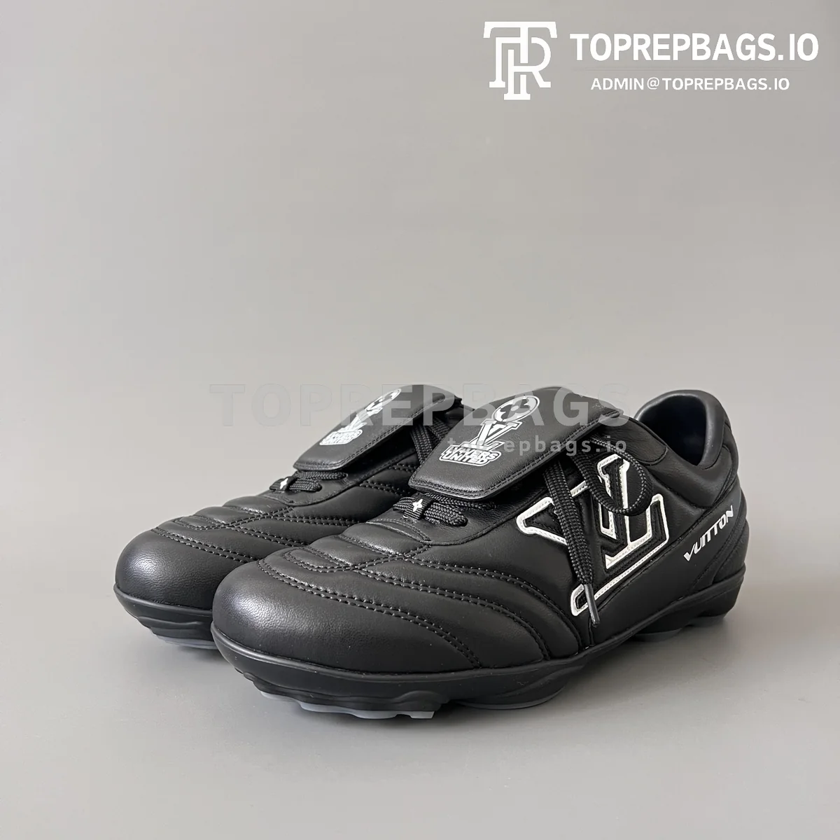 i1744900541075_430_0_0 Louis Vuitton Footprint Soccer in Black