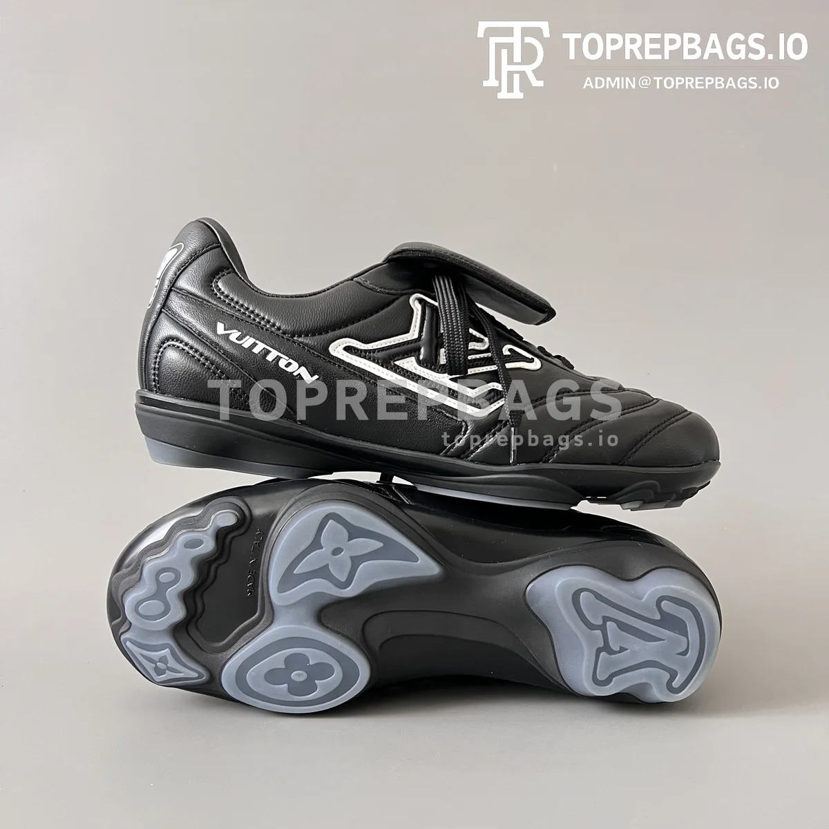 i1744900541075_9290_0_5 Louis Vuitton Footprint Soccer in Black