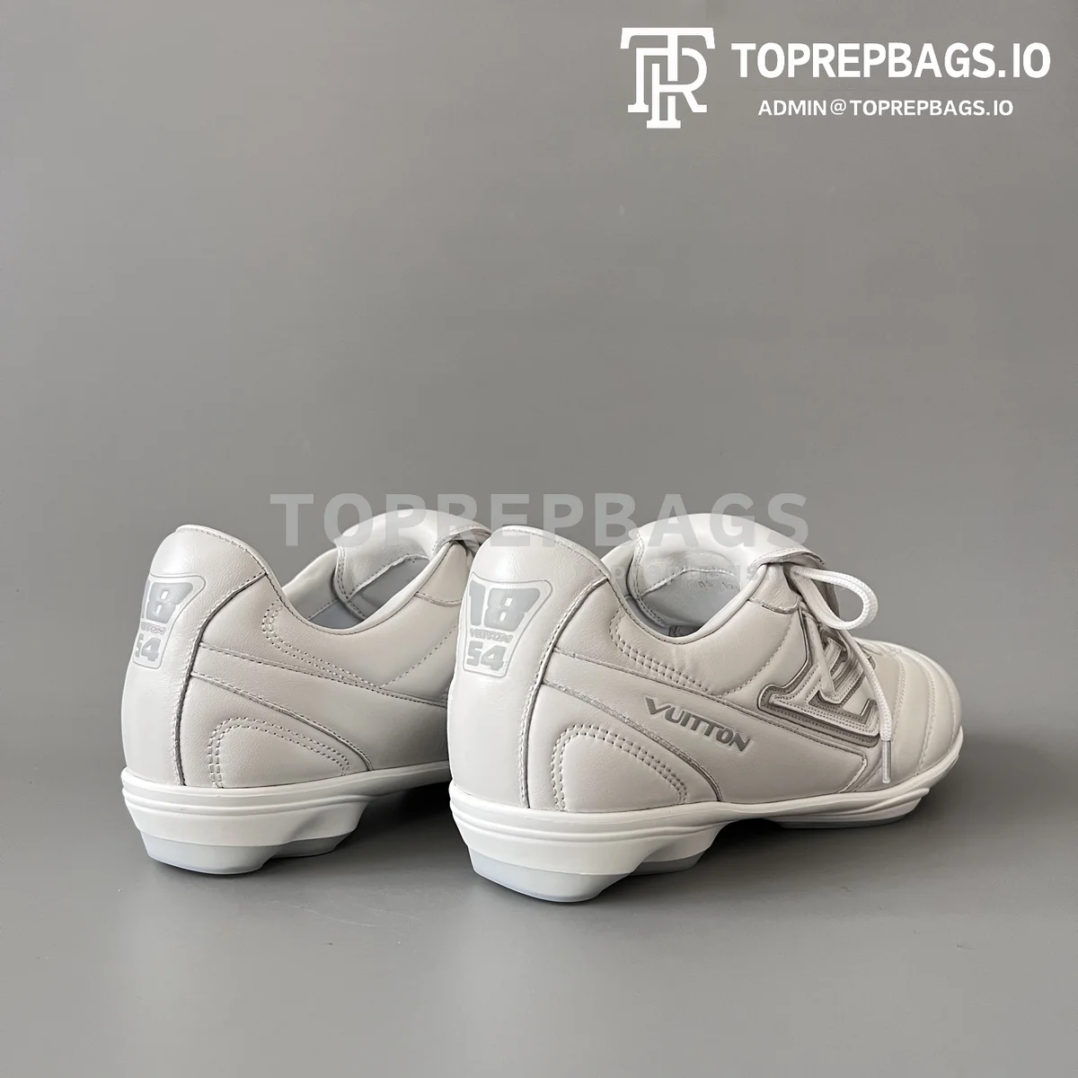 i1744900586289_3997_0_3 Louis Vuitton Footprint Soccer in White