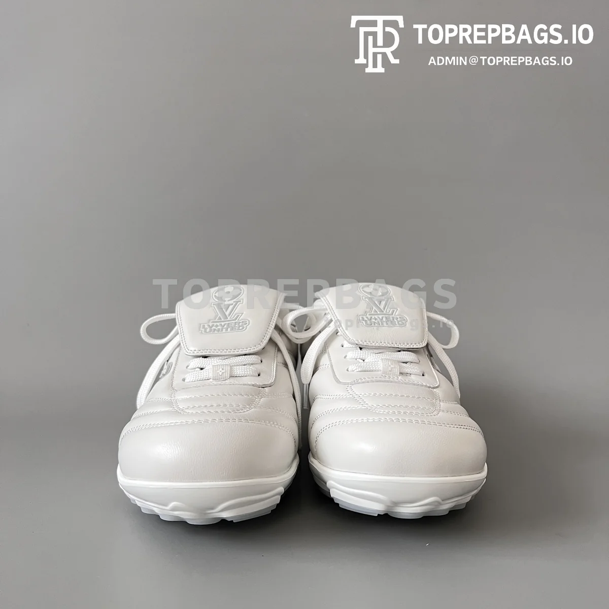 i1744900586432_2615_0_1 Louis Vuitton Footprint Soccer in White