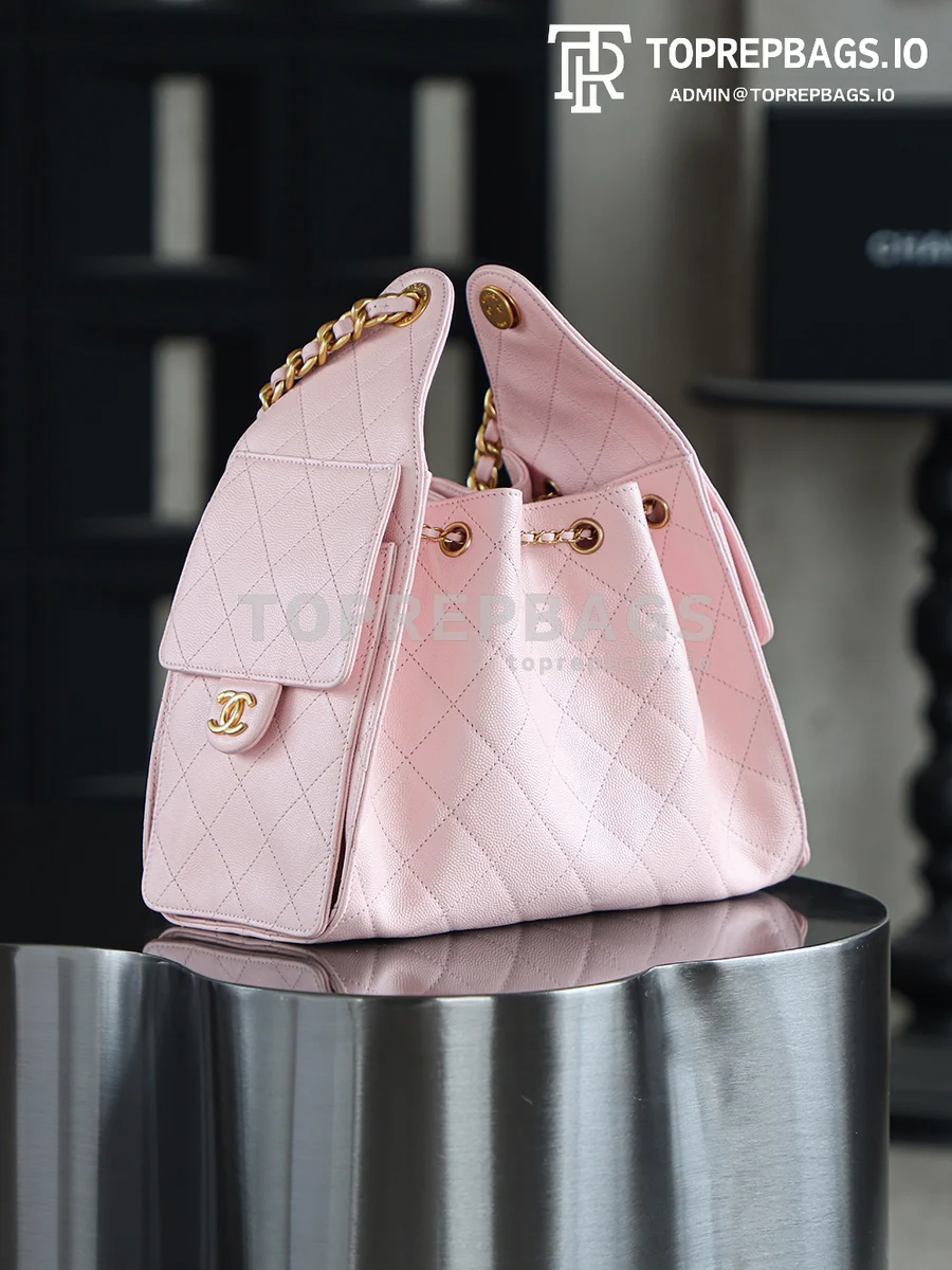 i1746423386124_8073_0_3 Chanel 25 Bag Small Hobo in Pink
