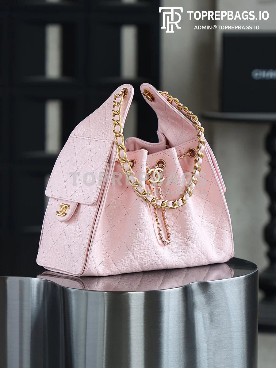i1746423387465_8680_0_1 Chanel 25 Bag Small Hobo in Pink