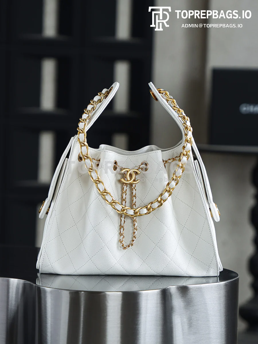 i1746423778813_3192_0_0 Chanel 25 Bag Small Hobo in White