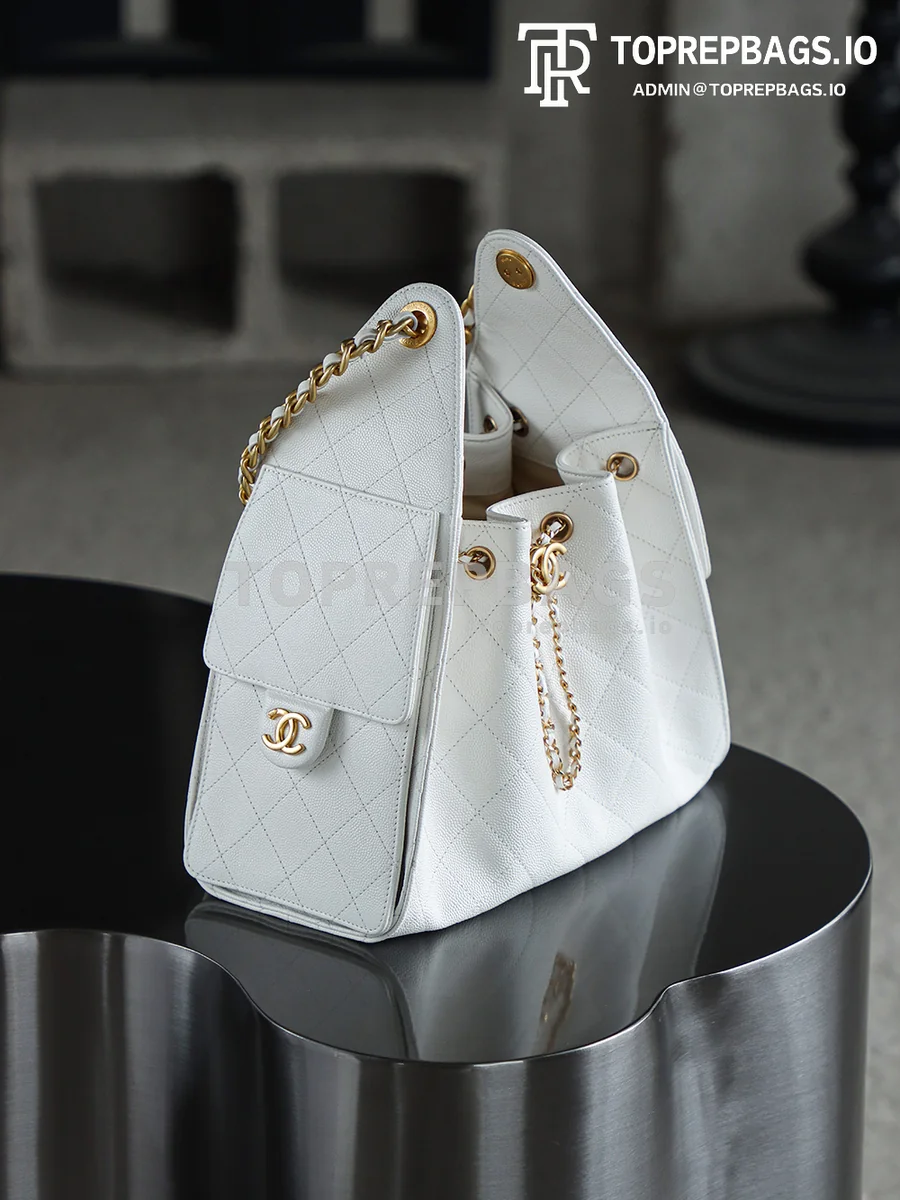 i1746423778838_6388_0_4 Chanel 25 Bag Small Hobo in White