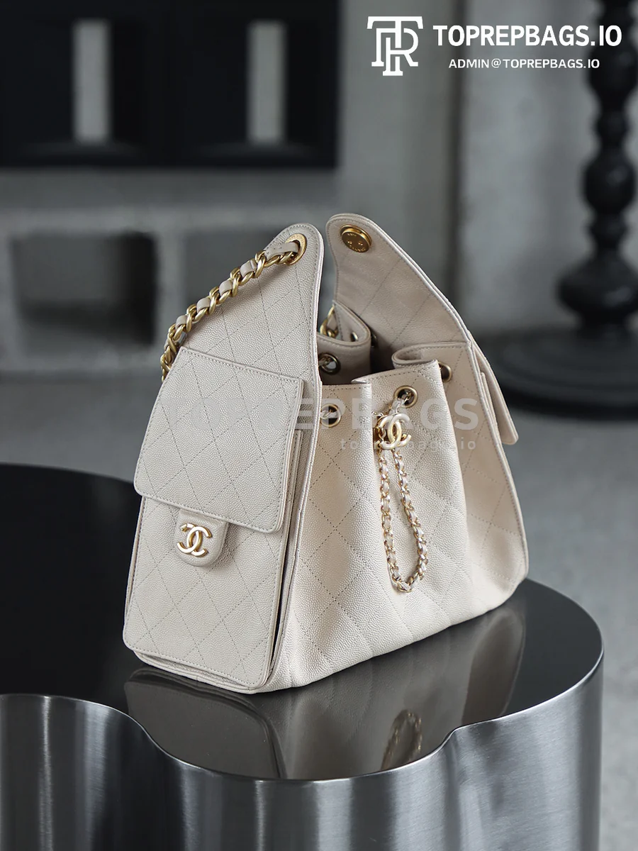 i1746696875979_6853_0_2 Chanel 25 Bag Small Hobo in Beige