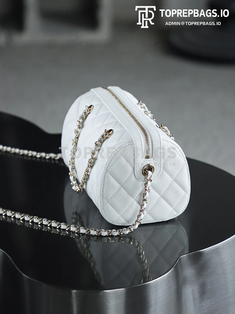 i1747207871700_8134_0_3 Chanel 25P Mini Bowling in White