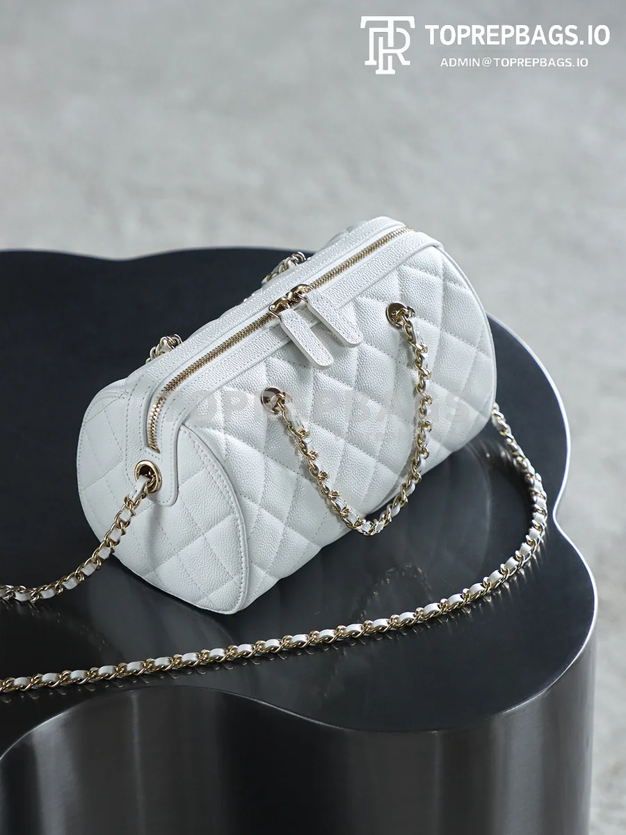 i1747208130112_2914_0_6 Chanel 25P Mini Bowling in White