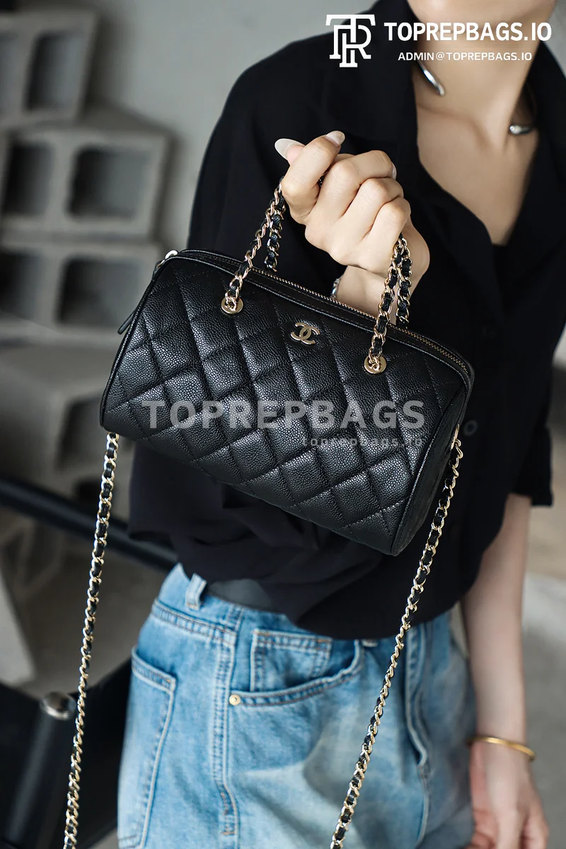 i1747209511135_2547_0_6 Chanel Mini Bowling Bag in Black
