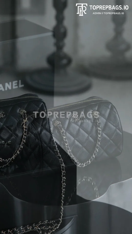 i1747209587648_4112_0_0 Chanel Mini Bowling Bag in Black