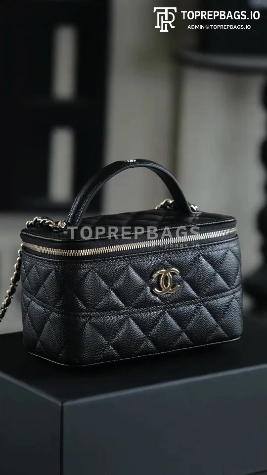 i1747295975264_4913_0_0 Chanel 25C Vanity Case in Black
