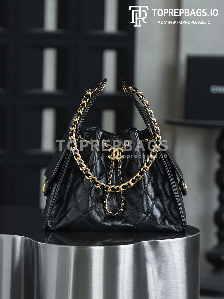 i1747654754412_2280_0_0 Chanel 25 Bag Small in Black