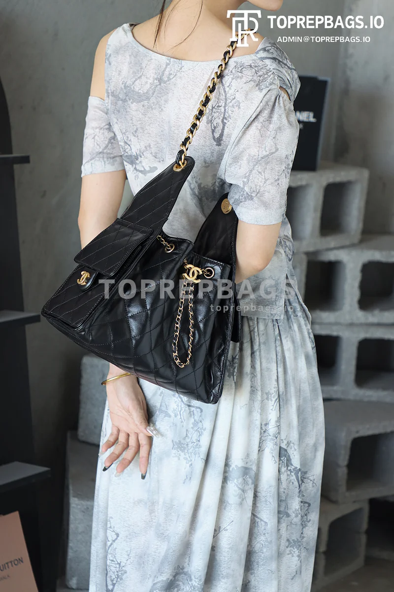 i1747654956752_7596_0_2 Chanel 25 Bag Small in Black