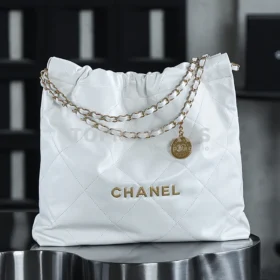 i1748001963742_3573_0_0 Chanel 22 Bag Medium in White