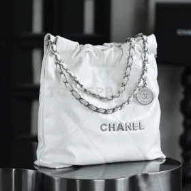 Chanel 22 Bag in White