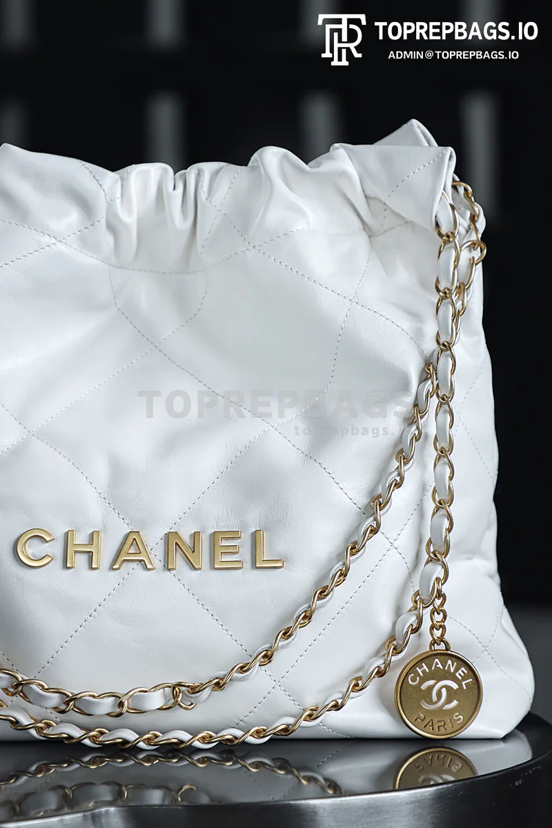 i1748067957393_7846_0_0 Chanel 22 Bag Small in White