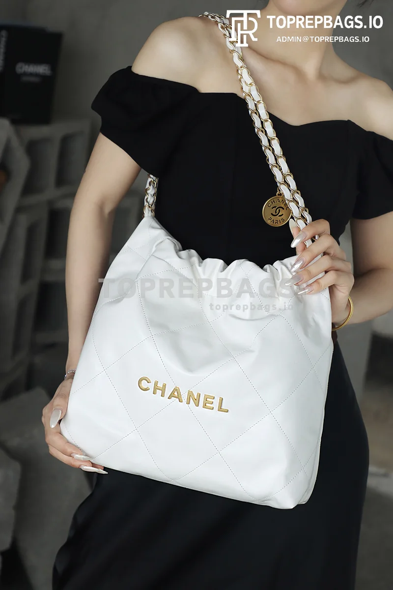 i1748068177148_6498_0_0 Chanel 22 Bag Small in White