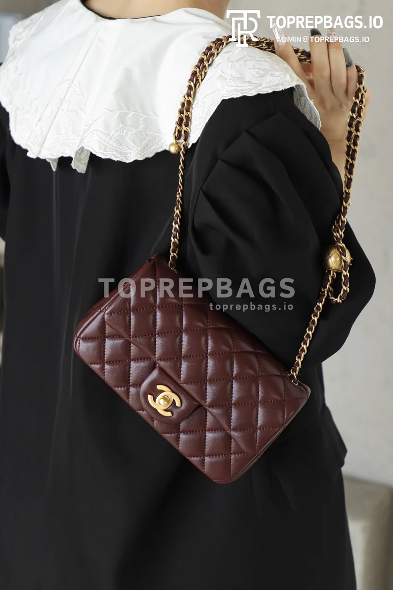 i1750138501097_4104_0_0 Chanel Pearl Crush Large Mini in Brown