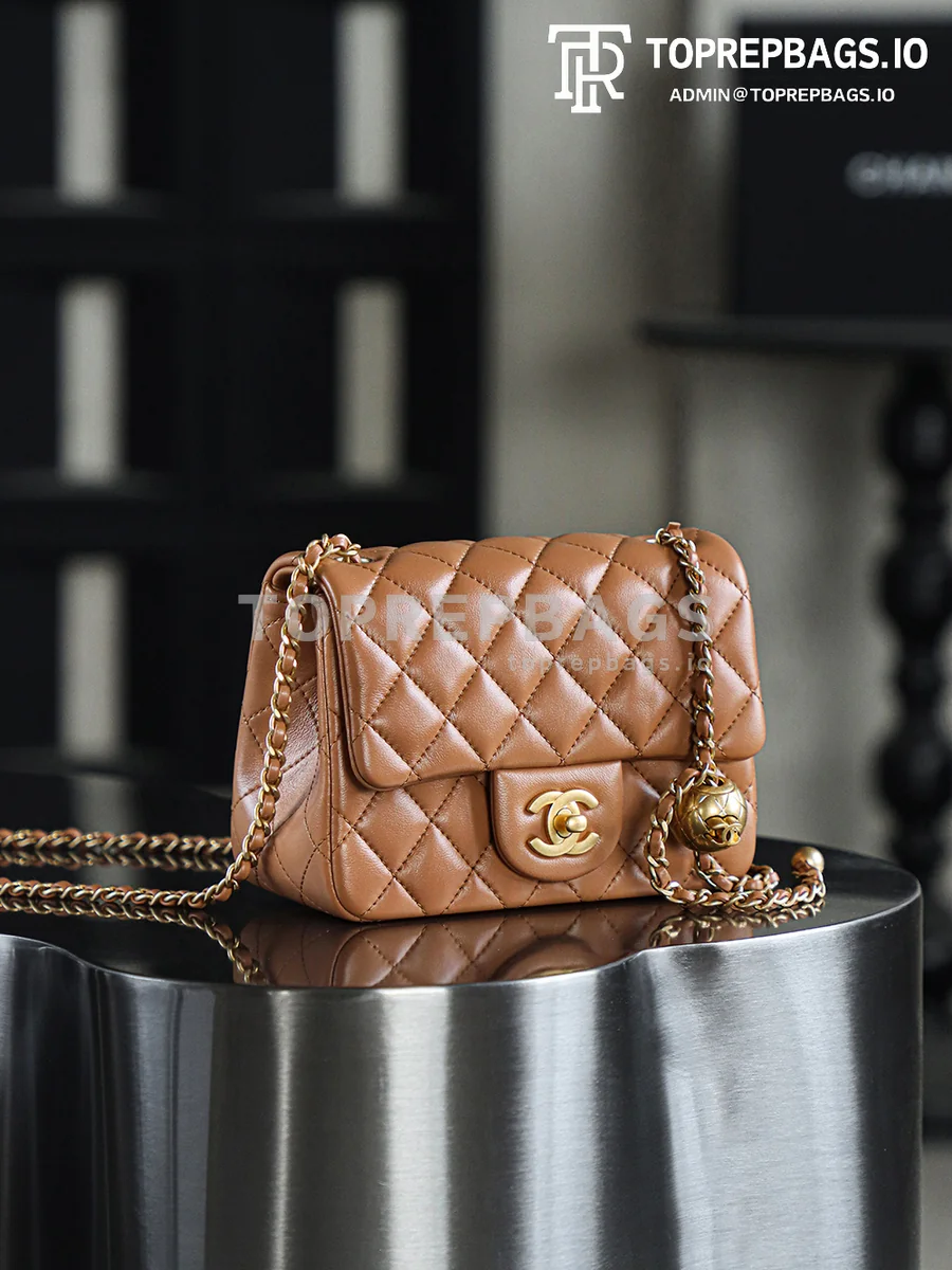 i1750140229469_1161_0_1 Chanel Pearl Crush Square Mini in Caramel