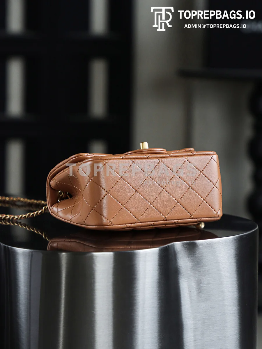 i1750140229489_7805_0_5 Chanel Pearl Crush Square Mini in Caramel
