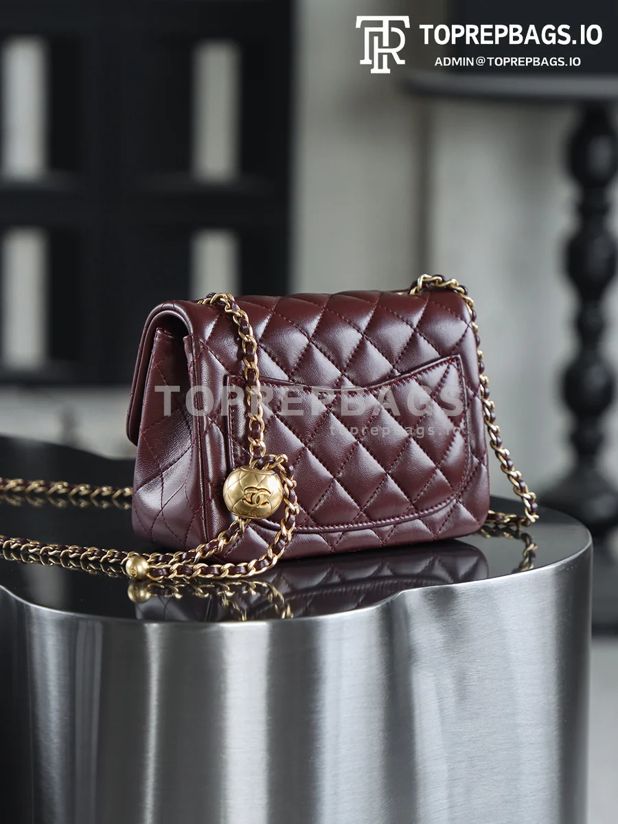 i1750140574003_6178_0_4 Chanel Pearl Crush Square Mini in Brown