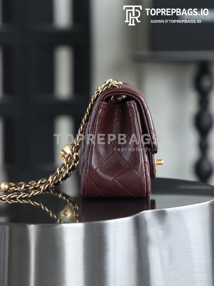 i1750140574817_9424_0_2 Chanel Pearl Crush Square Mini in Brown