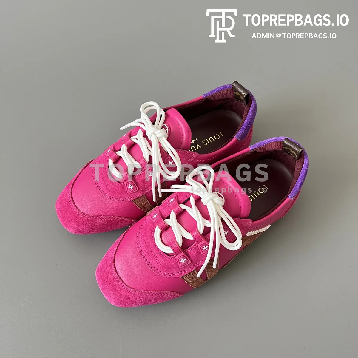 i1750922908163_3902_0_7 Louis Vuitton Sneakerina in Pink