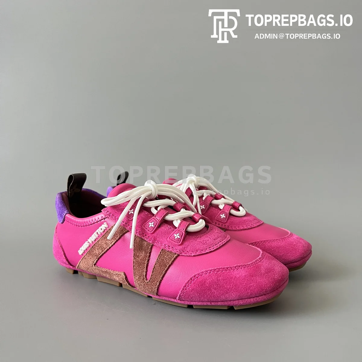 i1750922908201_4525_0_1 Louis Vuitton Sneakerina in Pink