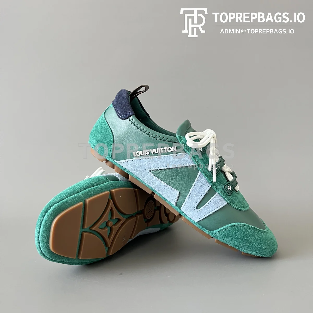 i1750931208428_2417_0_6 Louis Vuitton Sneakerina in Green