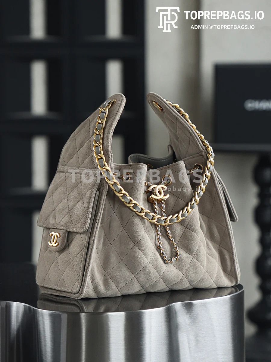 i1751357682161_3992_0_1 Chanel 25 Bag Hobo in Taupe