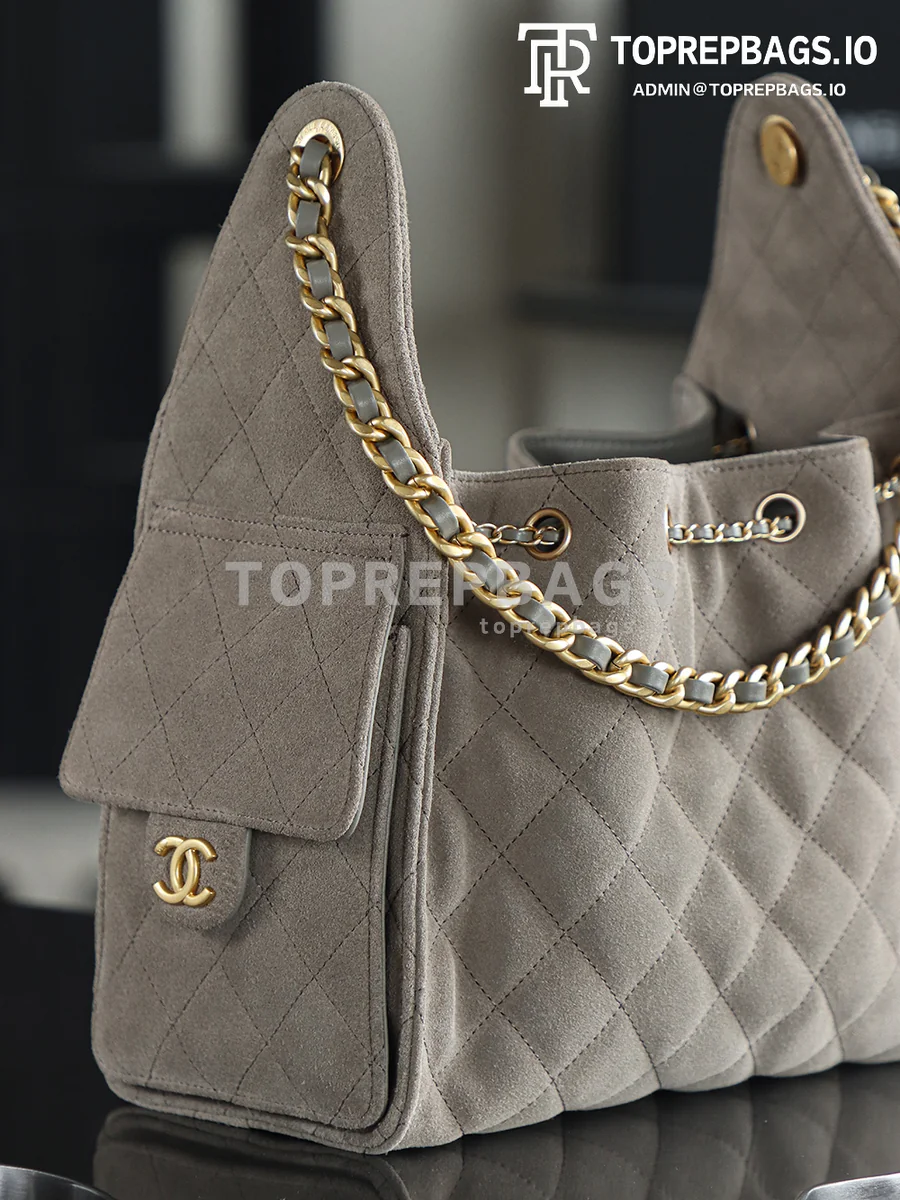 i1751357683312_1557_0_9 Chanel 25 Bag Hobo in Taupe