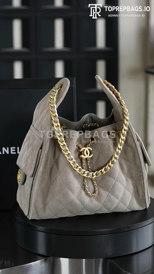 i1751358490011_3685_0_0 Chanel 25 Bag Hobo in Taupe