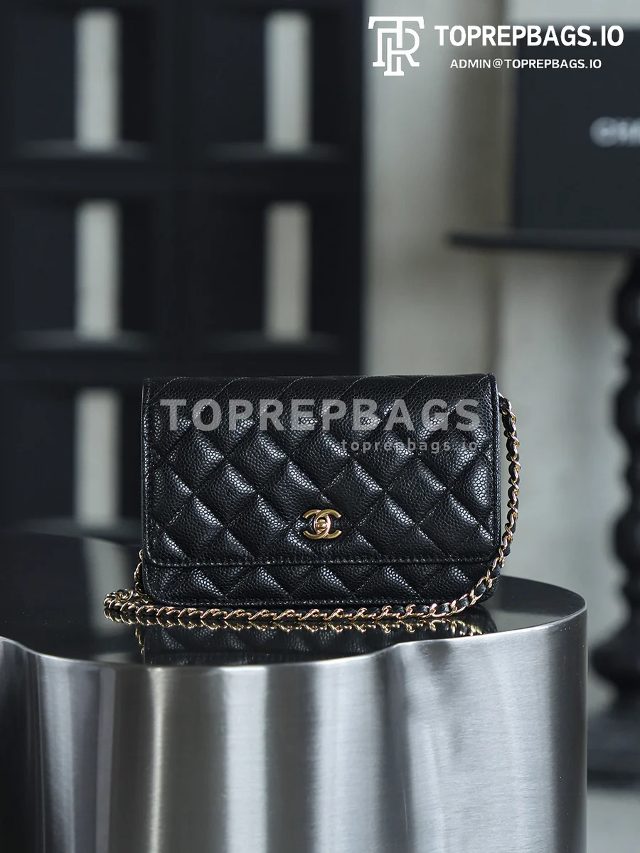i1752224724806_3693_0_0 Chanel Classic Flap Wallet on Chain in Black