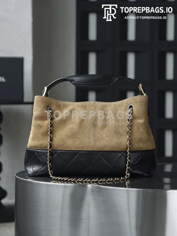 i1752326433049_6157_0_3 Chanel Handbag Hobo in Beige/Black