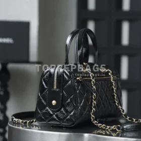 Chanel Bowling Bag in Black
