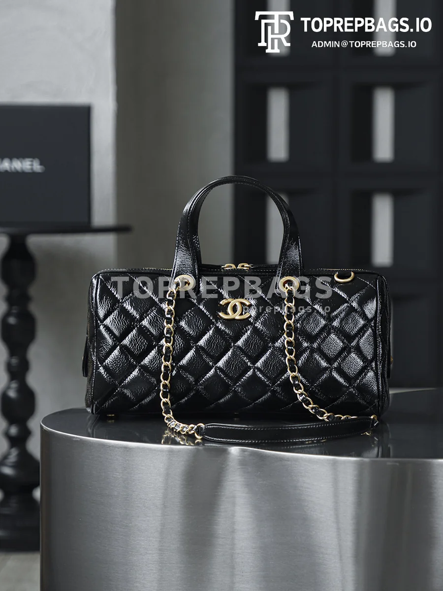 i1752326920404_9890_0_0 Chanel Bowling Bag in Black