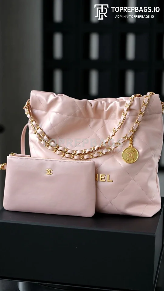 i1752830397875_3389_0_0 Chanel 22 Bag Small in Pink