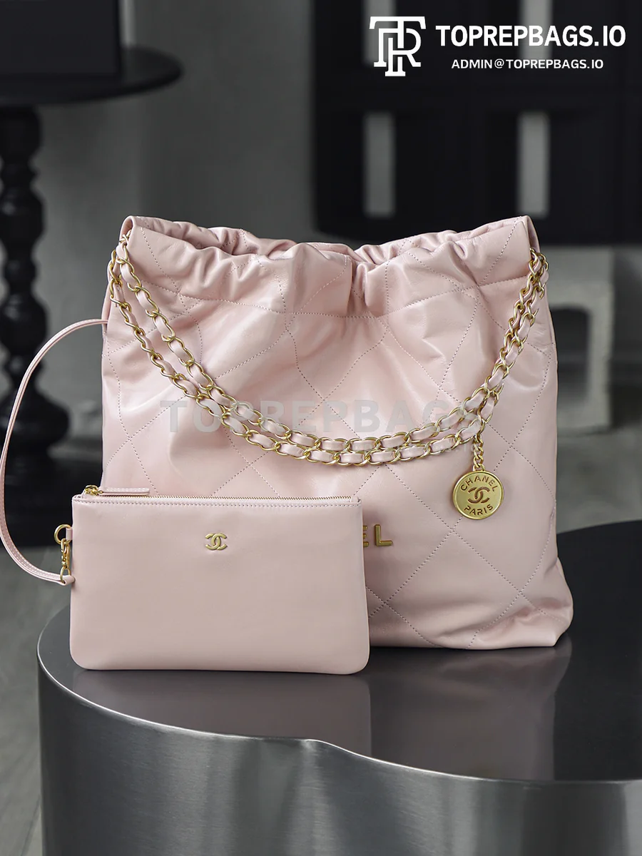 i1752914921171_887_0_6 Chanel 22 Bag Medium in Pink